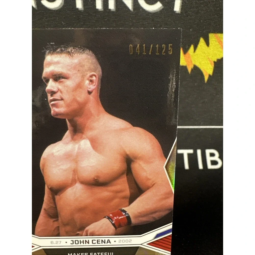 2025 Topps John Cena Commemorative Collection Makes WWE Debut Silver #1 /125